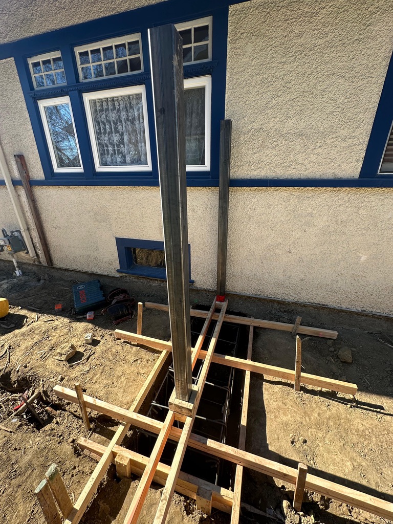 Concrete foundation